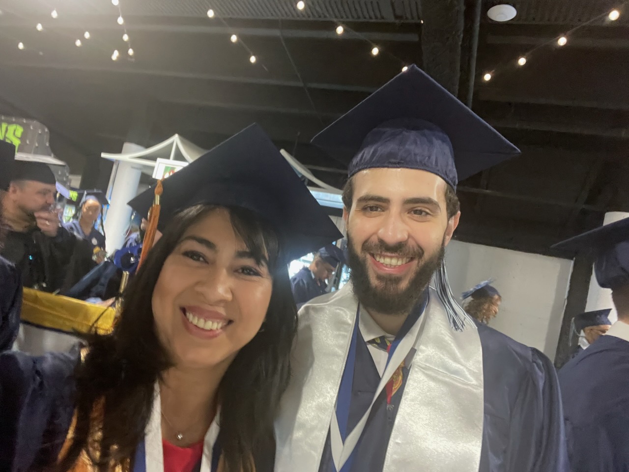 Graduation with Corina